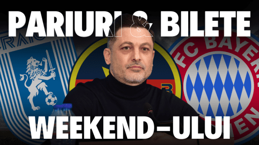 Am plasat biletele weekend-ului! Faci Pariu #418