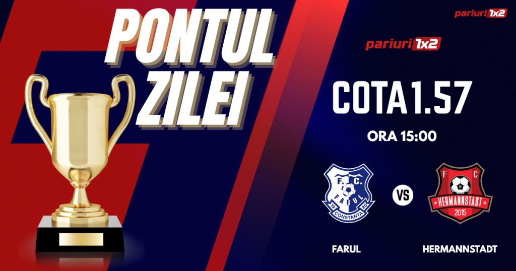 Pontul Zilei, 19 aprilie: Ieri a fost zi de profit!  Astăzi Farul – Hermannstadt