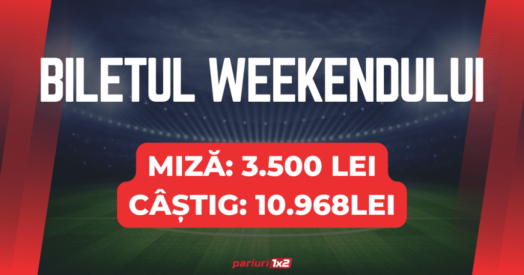 🔥 Bilet pariuri: 14 bilete câștigătoare din ultimele 16 & 86.623 lei PROFIT