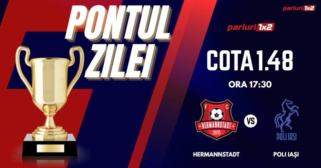 Pontul Zilei, 10 mai: Șase zile consecutive de profit!  Astăzi Hermannstadt – Poli Iași