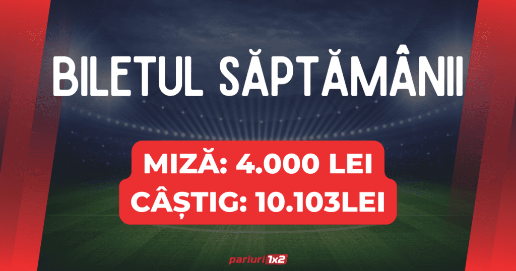 🔥 Bilet pariuri: 18 bilete câștigătoare din ultimele 25 & aproape 90.000 Lei PROFIT