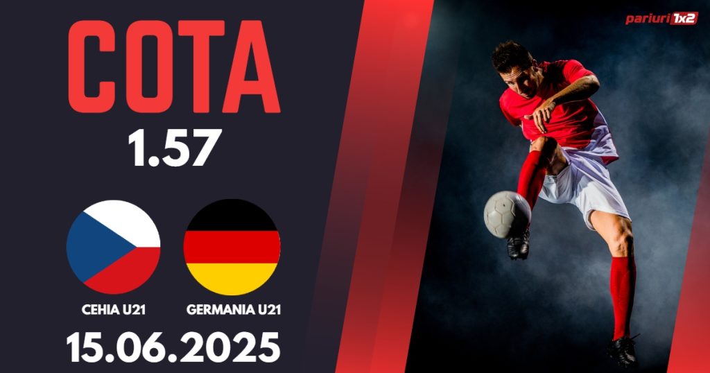 Cehia U21 – Germania U21, Ponturi Pariuri Fotbal EURO U21, 15.06.2025