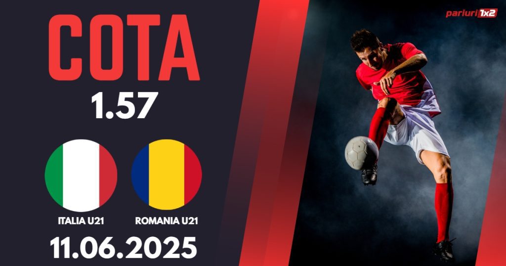 Italia U21 – România U21, Ponturi Pariuri Fotbal EURO U21, 11.06.2025