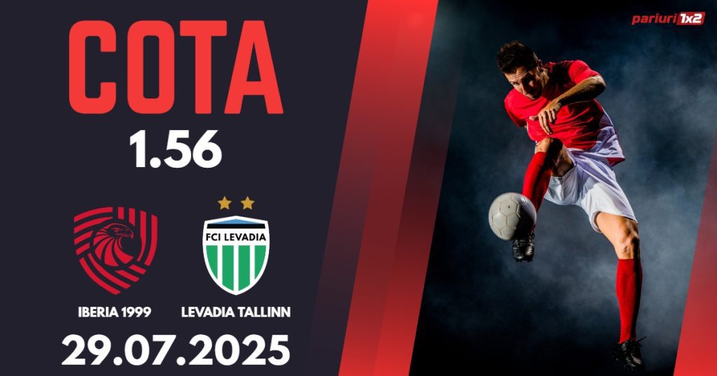Iberia 1999 – Levadia, Ponturi Pariuri Fotbal Conference League, 29.07.2025