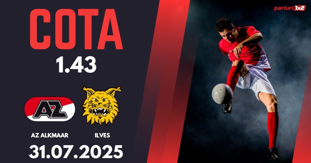 AZ Alkmaar – Ilves, Ponturi Pariuri Fotbal Conference League, 31.07.2025