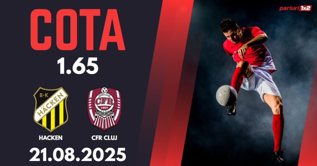 Hacken – CFR Cluj, Ponturi Pariuri Fotbal Conference League, 21.08.2025
