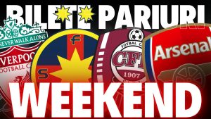 E loc de profit! Trei bilete de pariuri » Combo de weekend în cota 8! Urmărește Faci Pariu #434