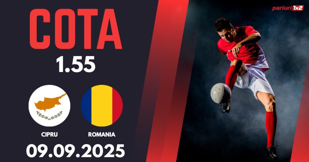 Cipru – România, Ponturi Pariuri Fotbal calificări Cupa Mondială, 09.09.2025