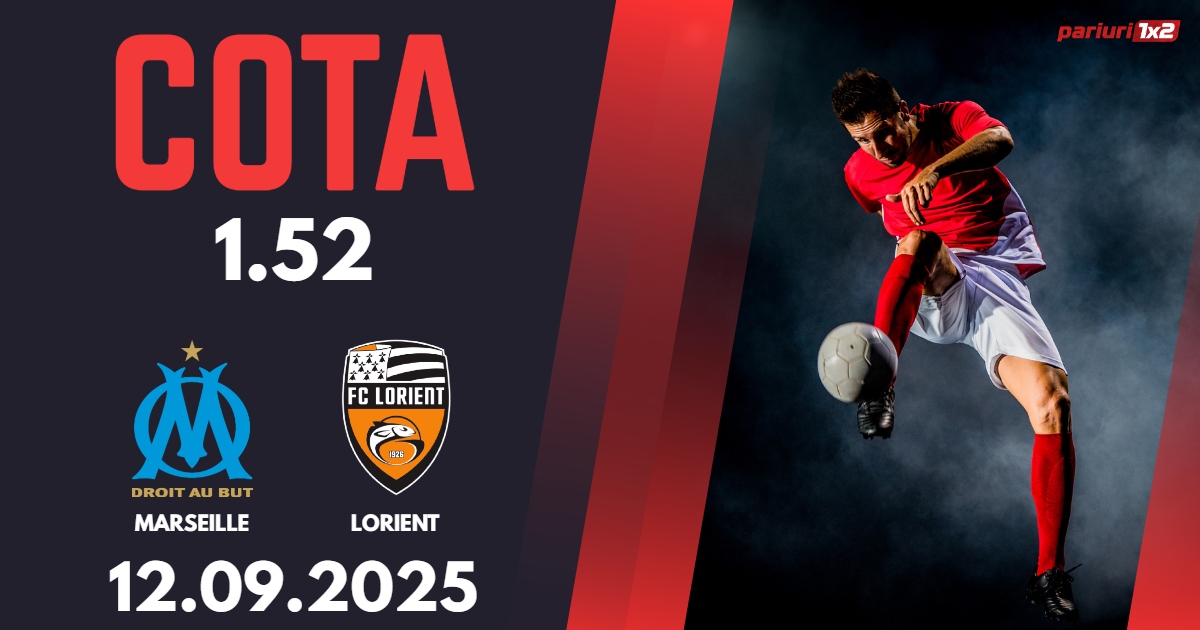 Marseille – Lorient, Ponturi Pariuri Fotbal Ligue 1, 12.09.2025