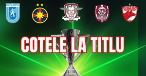 Noile cote la câștigarea titlului din Superliga: Schimbare de ”lider”, dezastru pentru CFR!