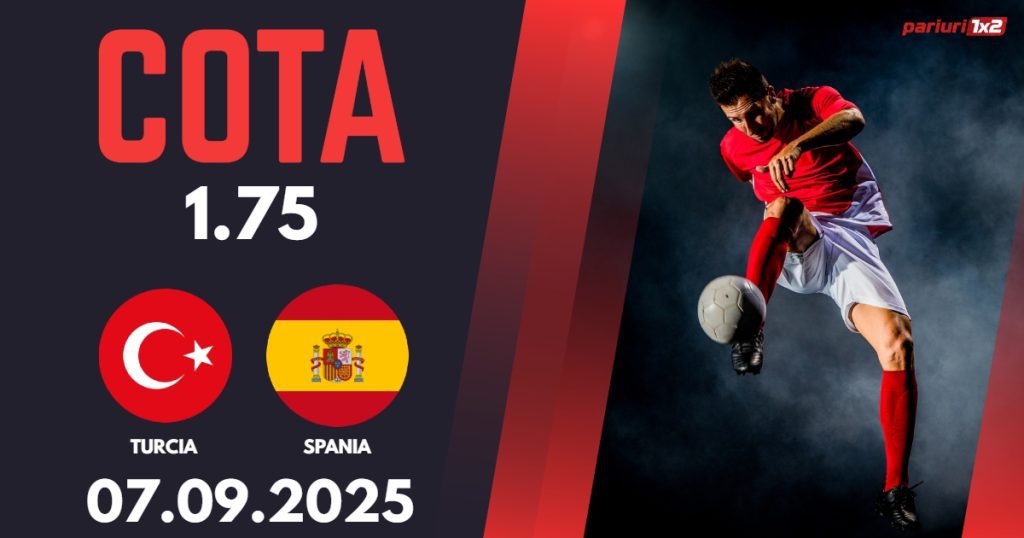 Turcia – Spania, Ponturi Pariuri Fotbal calificari Cupa Mondiala, 07.09.2025