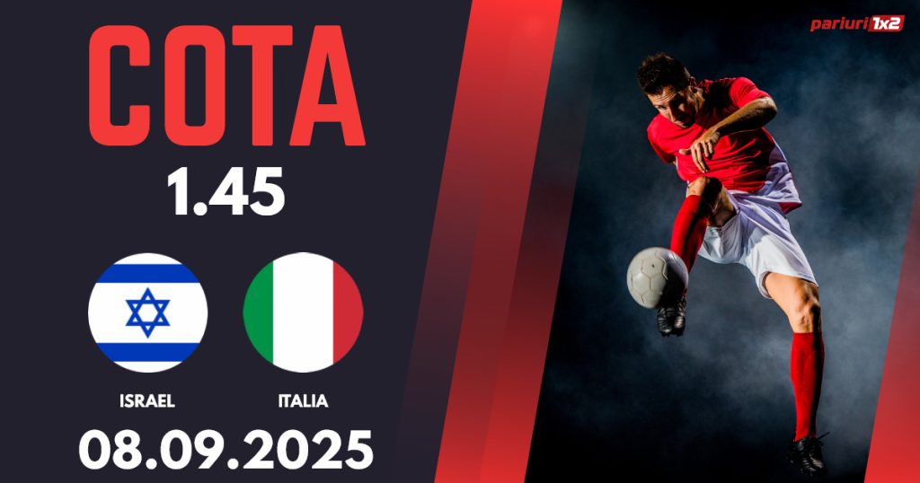 Israel – Italia, Ponturi Pariuri Fotbal Calificări Cupa Mondială, 08.09.2025