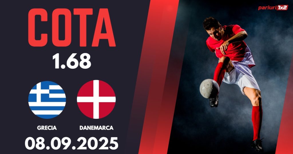 Grecia – Danemarca, Ponturi Pariuri Fotbal calificari Cupa Mondiala, 08.09.2025
