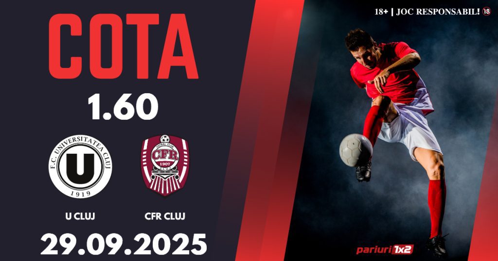 U Cluj – CFR Cluj, Ponturi Pariuri Fotbal Superliga, 29.09.2025
