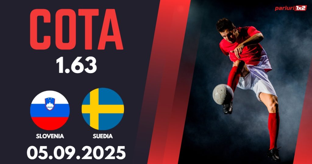 Slovenia – Suedia, Ponturi Pariuri Fotbal calificari Cupa Mondiala, 05.09.2025