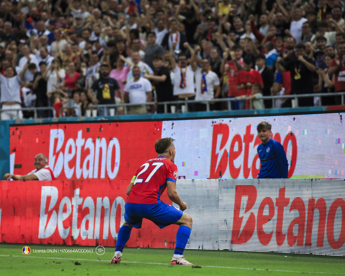 Deplasare dificilă pentru campioana FCSB la Botoșani. Meci cu Boost pe Betano! Cota 13 FC Botoșani - FCSB!