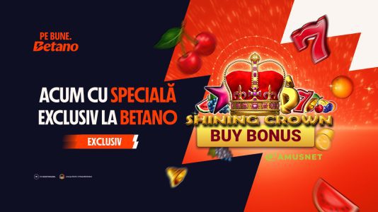 EXCLUSIV: Shining Crown cu Specială în Betano Casino!