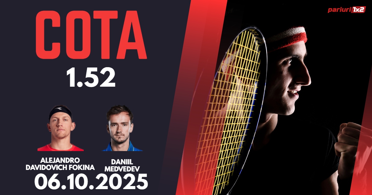 Fokina – Medvedev: Ponturi Pariuri Tenis Shanghai, 06.10.2025