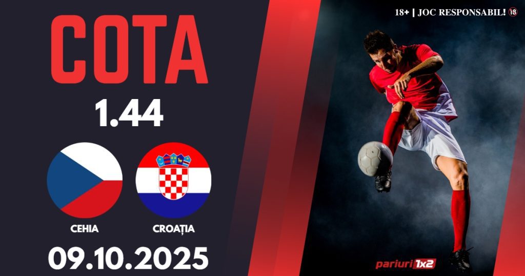 Cehia – Croația, Ponturi Pariuri Fotbal calificări Cupa Mondială, 09.10.2025