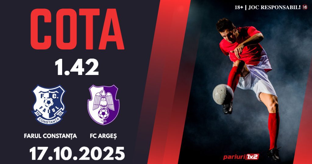 Farul – FC Argeș, Ponturi Pariuri Fotbal Superliga, 17.10.2025