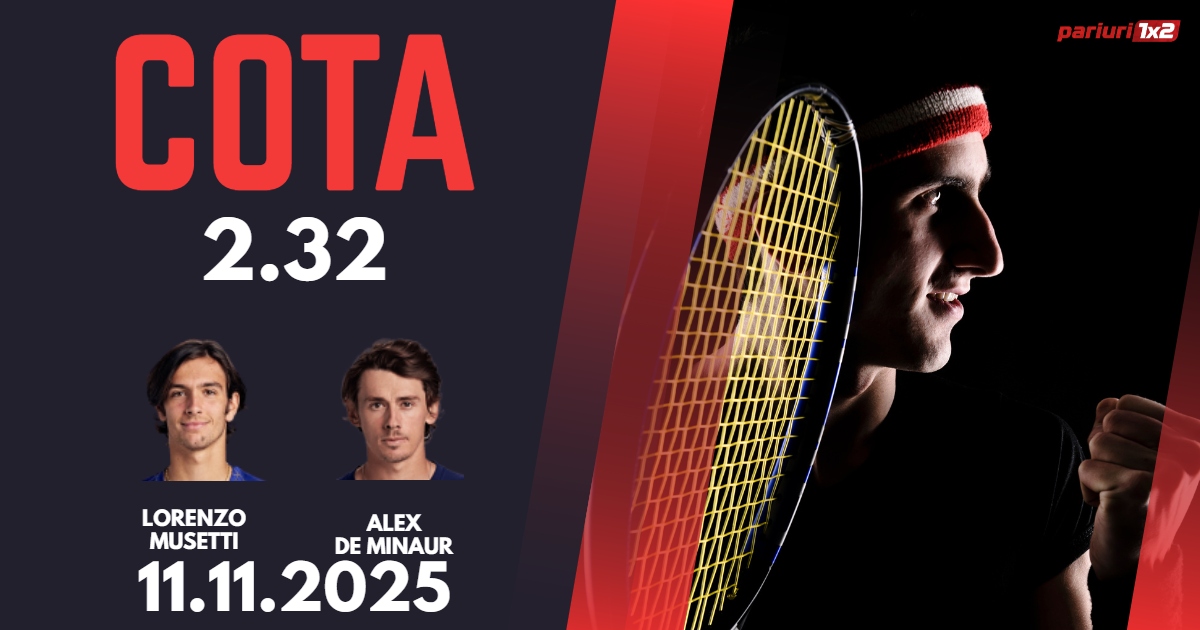 Musetti – De Minaur, Ponturi Pariuri Tenis Turneul Campionilor, 11.11.2025