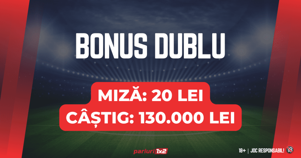Bilet Bonus Dublu »» Câștig peste UN MILIARD