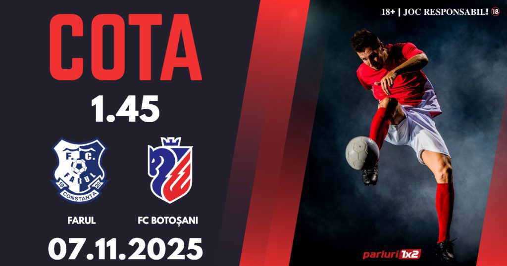 Farul – FC Botoșani, Ponturi Pariuri Fotbal Superliga, 07.11.2025