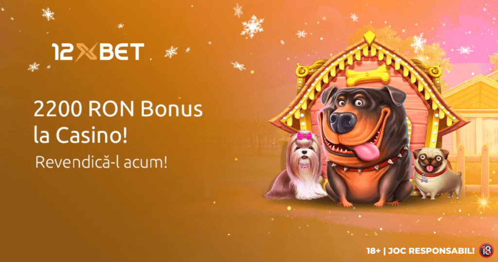 12XBET Casino »» Bonus 100% până la 2200 RON în 2026