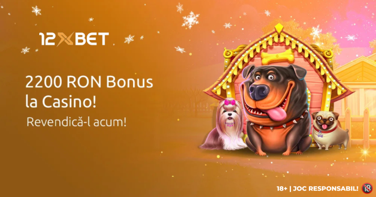 12XBET Casino »» Bonus 100% până la 2200 RON în 2026