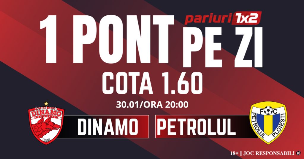 Un Pont pe Zi, 30 ianuarie: Ieri a fost zi de profit! Astăzi Dinamo – Petrolul