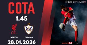 Liverpool – Qarabag, Ponturi Pariuri Fotbal Liga Campionilor,28.01.2026