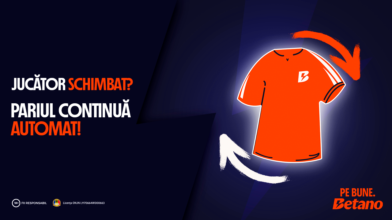 O nouă șansă de câștig. Betano lansează „Rezerva de Aur”: Jucătorul iese, pariul continuă!