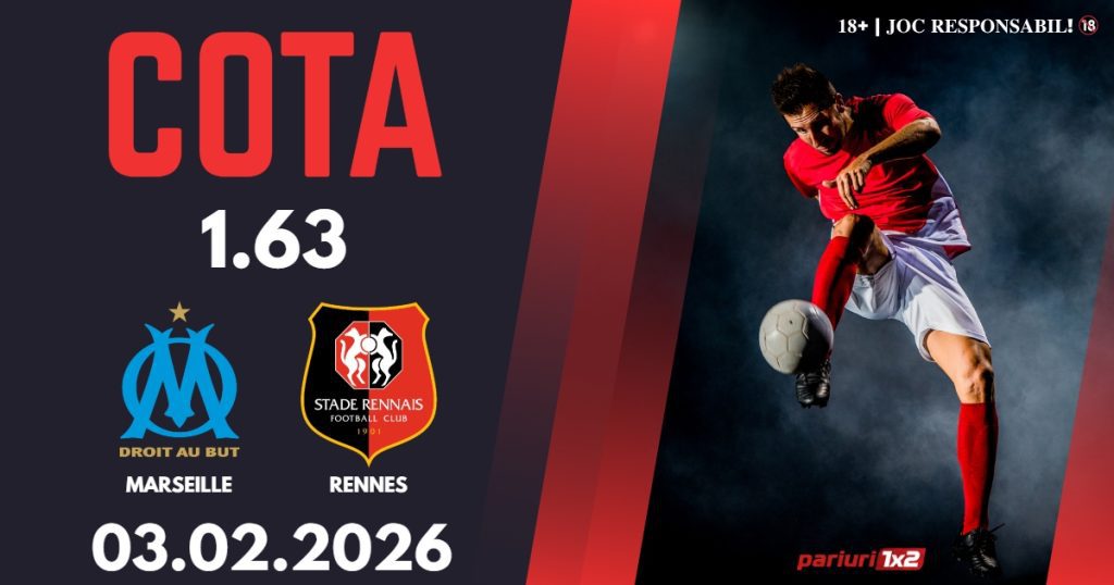 Marseille – Rennes, Ponturi Pariuri Fotbal Cupa Frantei, 03.02.2026