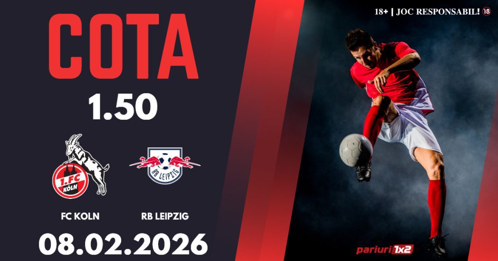 FC Koln – RB Leipzig, Ponturi Pariuri Fotbal Bundesliga, 08.02.2026