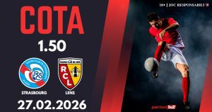 Strasbourg – Lens, Ponturi Pariuri Fotbal Ligue 1, 27.02.2026