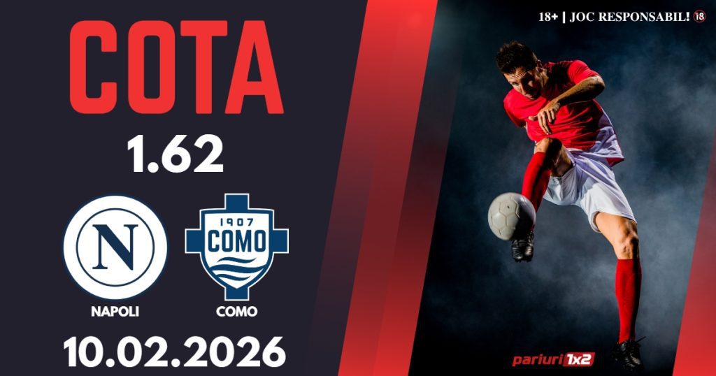 Napoli – Como, Ponturi Pariuri Fotbal Cupa Italiei, 10.02.2026