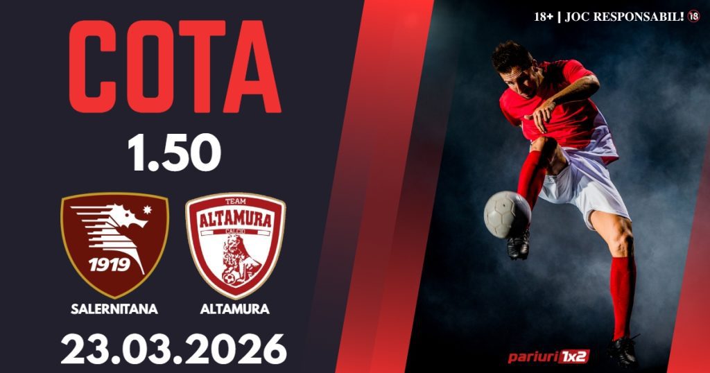 Salernitana – Altamura, Ponturi Pariuri Fotbal Serie C, 23.03.2026
