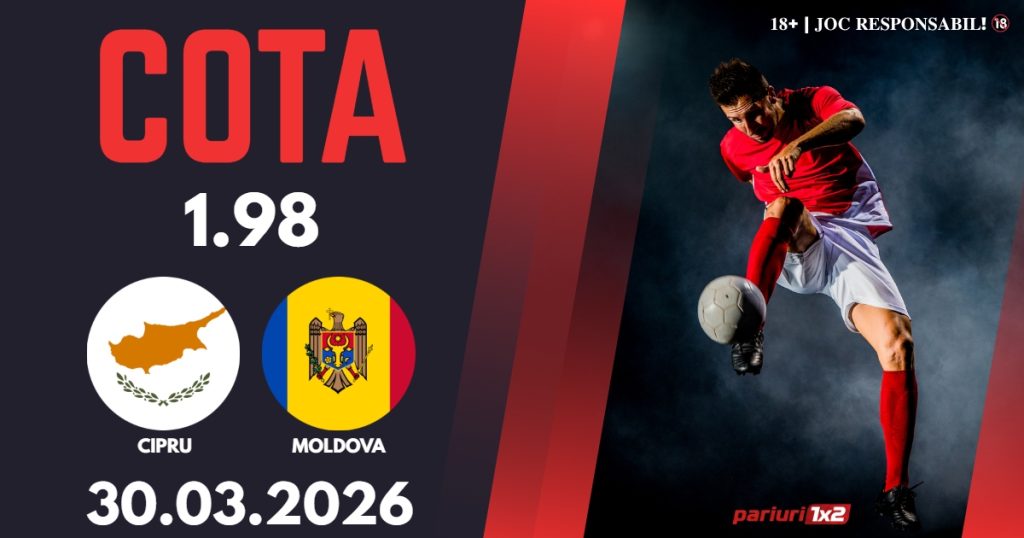 Cipru – Moldova, Ponturi Pariuri Fotbal Amicale Internationale, 30.03.2026