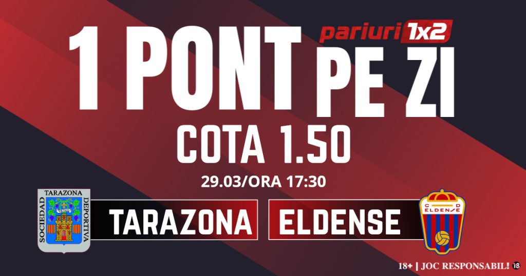 Un Pont pe Zi, 29 martie: Șase zile consecutive de profit! Astăzi Tarazona – Eldense