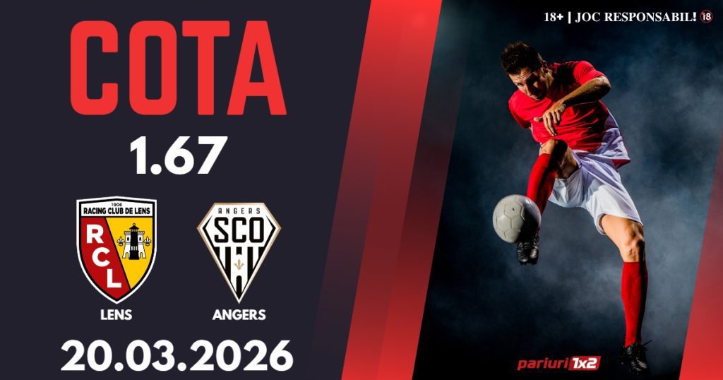Lens – Angers, Ponturi Pariuri Fotbal Ligue 1, 20.03.2026