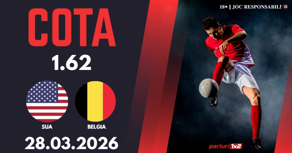 SUA – Belgia, Ponturi Pariuri Fotbal Amicale Internationale, 28.03.2026