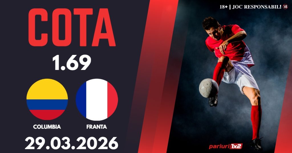 Columbia – Franta, Ponturi Pariuri Fotbal Amicale Internationale, 29.03.2026