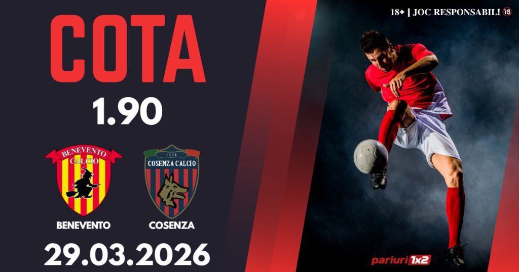 Benevento – Cosenza, Ponturi Pariuri Fotbal Serie C, 29.03.2026