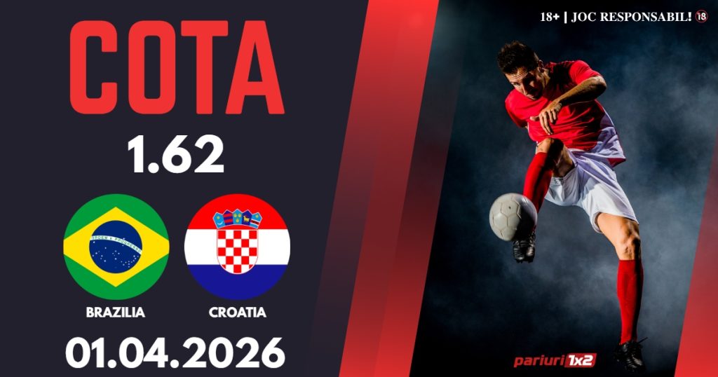 Brazilia – Croatia, Ponturi Pariuri Fotbali Amicale Internationale, 01.04.2026