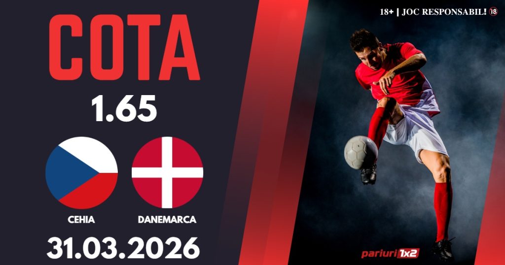 Cehia – Danemarca, Ponturi Pariuri Fotbal calificări Cupa Mondială, 31.03.2026