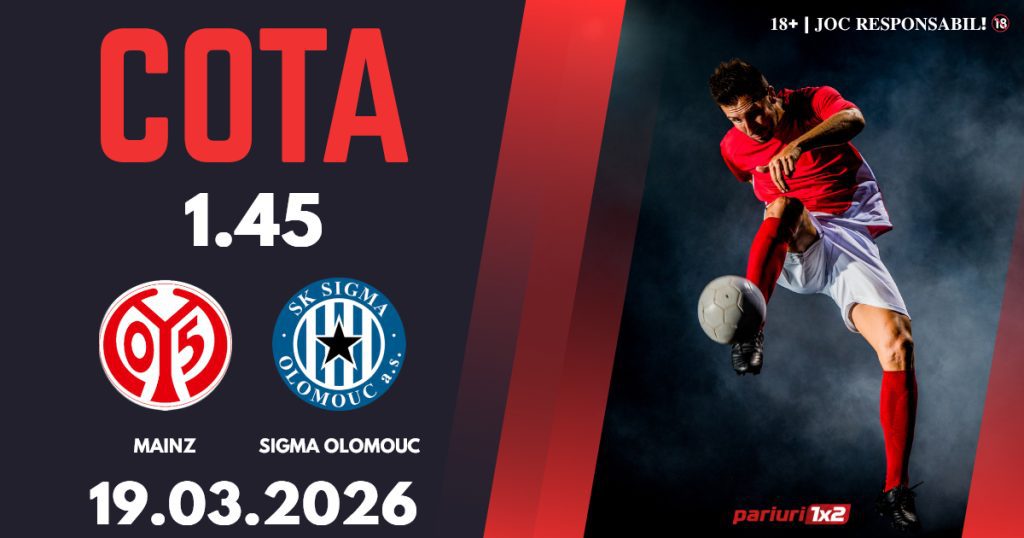 Mainz – Sigma Olomouc, Ponturi Pariuri Fotbal Europa Conference League, 19.03.2026