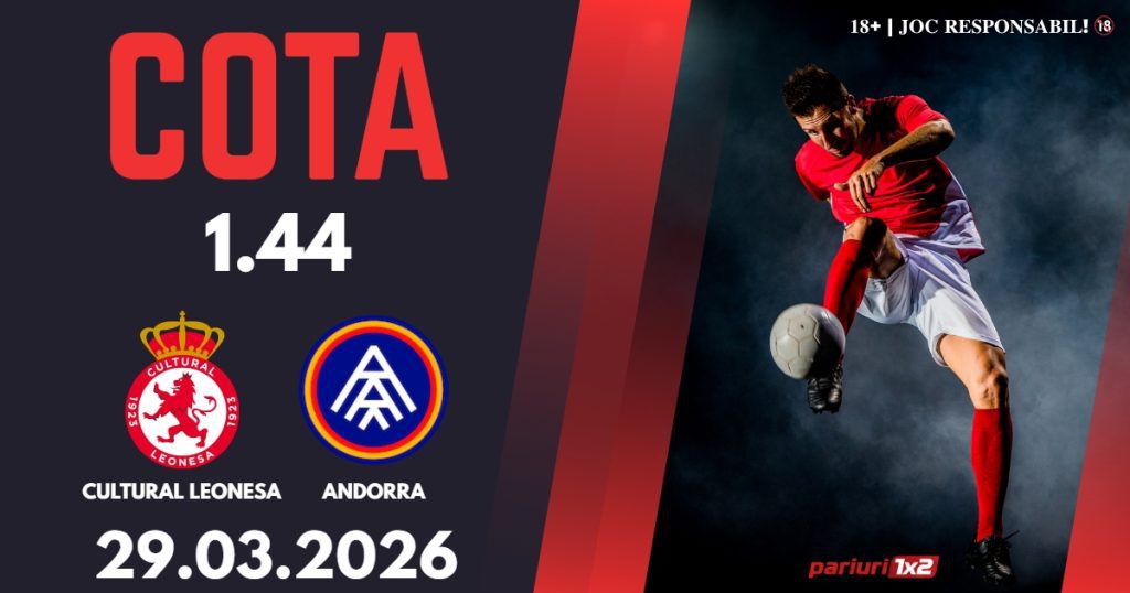 Cultural Leonesa – Andorra, Ponturi Pariuri Fotbal La Liga 2, 29.03.2026