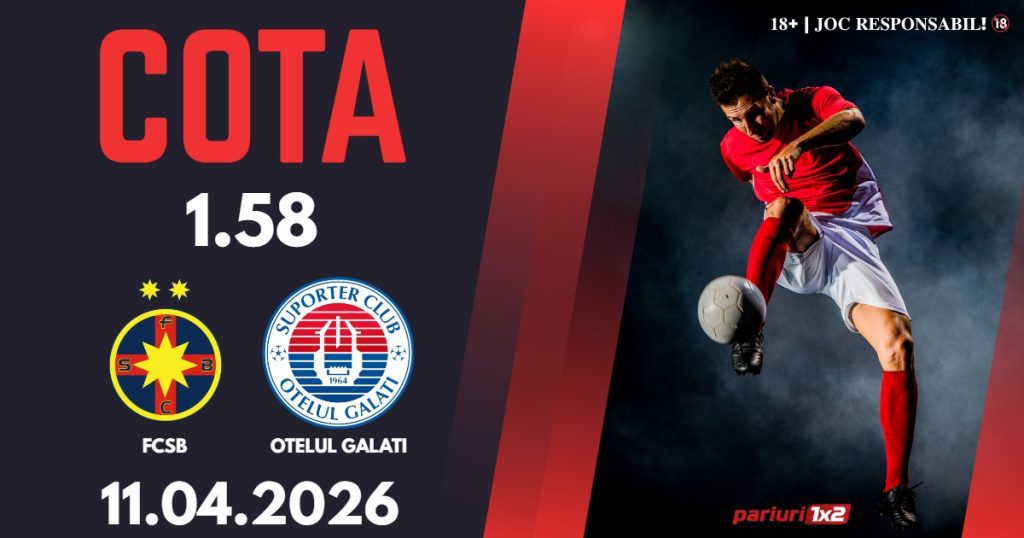 FCSB – Oțelul Galați, Ponturi Pariuri Fotbal Superliga României, 11.04.2026