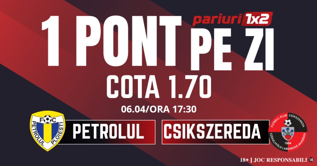 Un Pont pe Zi, 6 aprilie: Profitul vine din Superliga! Astăzi Petrolul – Csikszereda