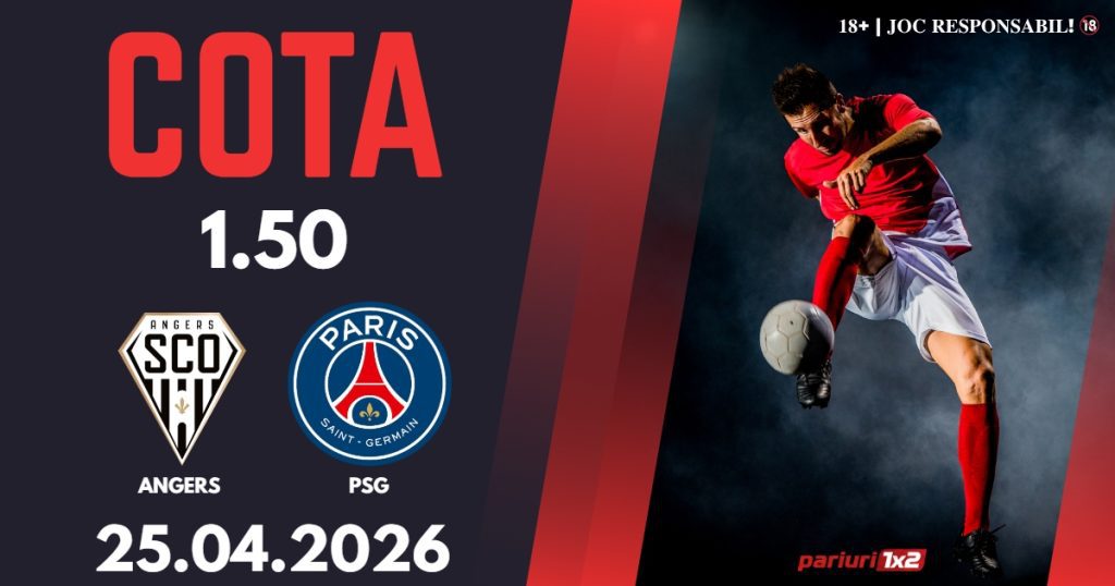 Angers – PSG, Ponturi Pariuri Fotbal Ligue 1, 25.04.2026